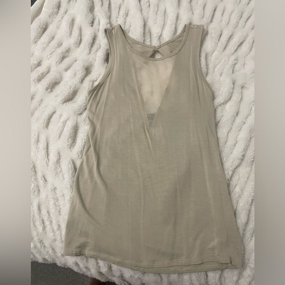 BKE Red Brand Tank Top